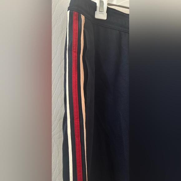 adidas Women's Sz M Navy 3 Striped Climacool Tiro Soccer Track Pants - Picture 2 of 7